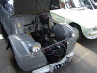 Citroen 2CV, modele 1949, moteur